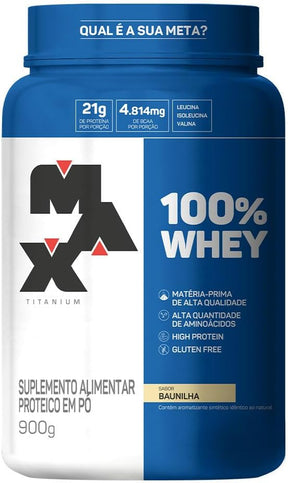 Max Titanium 100% Whey - 900G