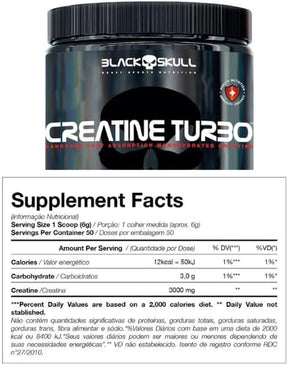 Black Skull Creatine Turbo - 300 g