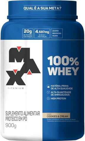 Max Titanium 100% Whey - 900G