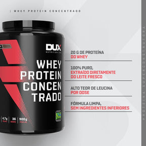 Whey Protein Concentrado 900g - DUX HUMAN HEALTH